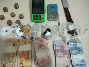CASAL É PRESO POR TRÁFICO DE DROGAS EM CORNÉLIO PROCÓPIO