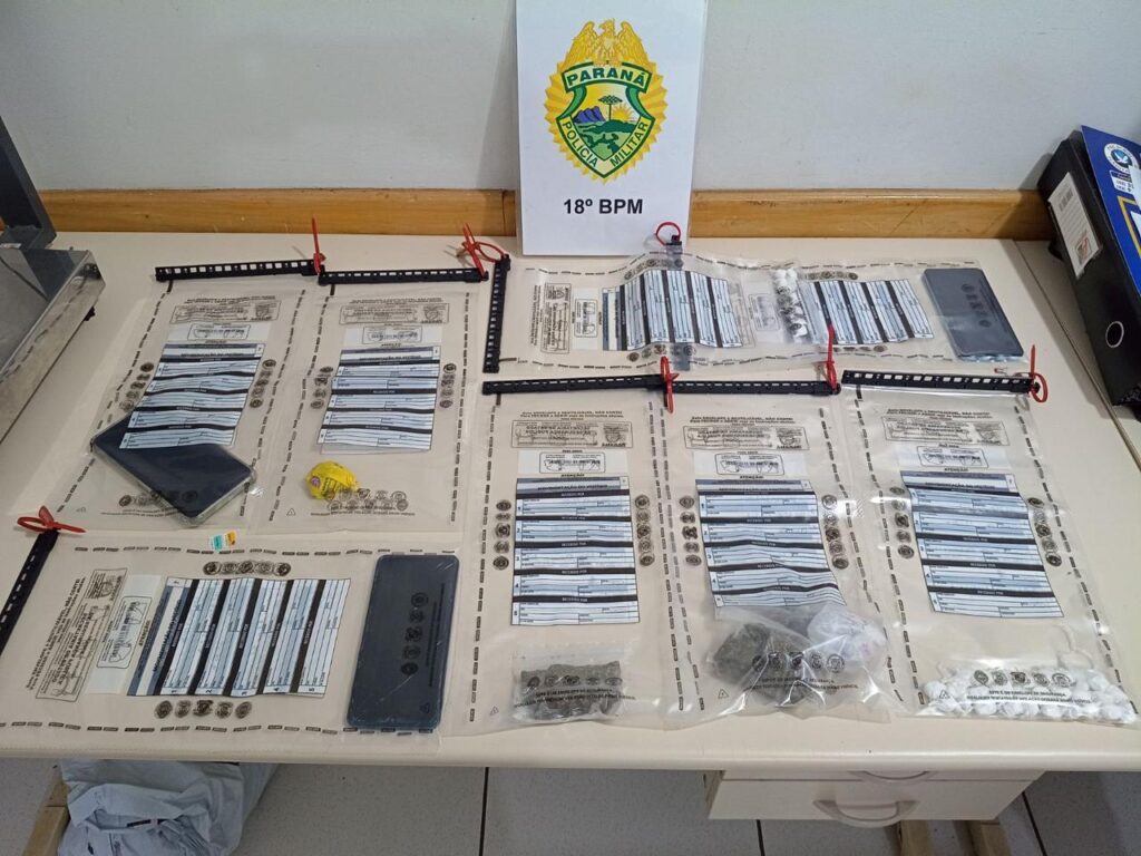 HOMEM É PRESO POR TRÁFICO DE DROGAS EM CORNÉLIO PROCÓPIO – PR