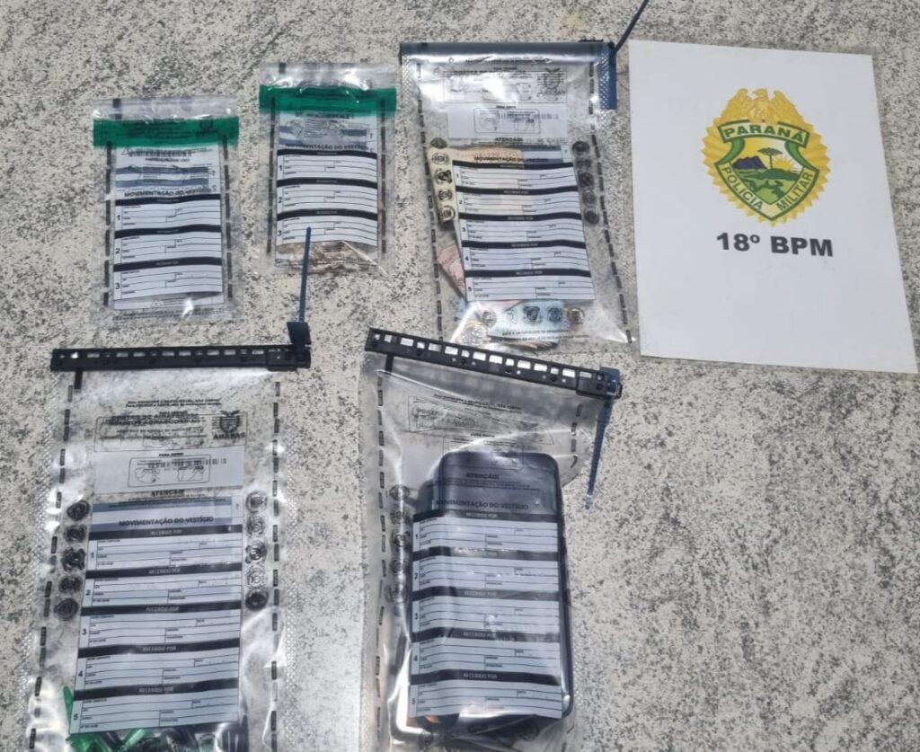 HOMEM E DUAS MULHERES SÃO PRESOS POR TRÁFICO DE DROGAS EM SÃO SEBASTIÃO DA AMOREIRA – PR